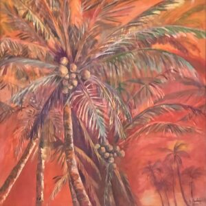 Coconut palms