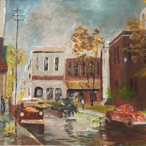 RAINY DAY ON MAIN STREET