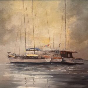 YACHTS IN THE MIST