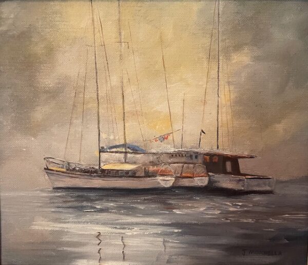 YACHTS IN THE MIST