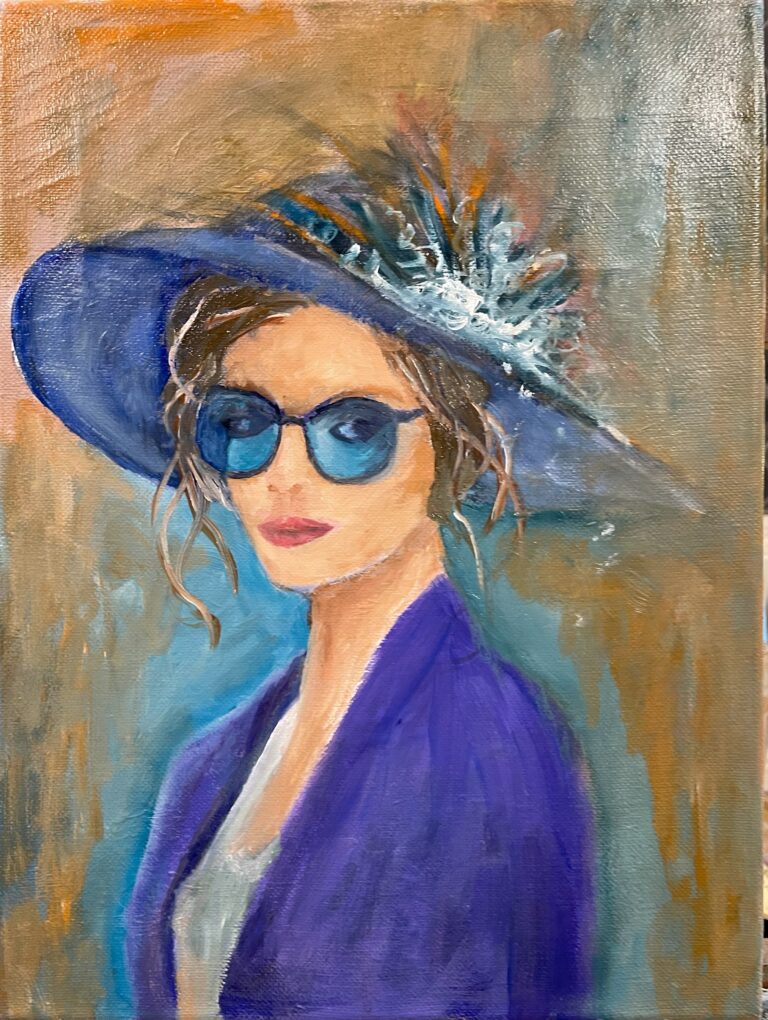 LADY IN BLUE